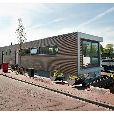 Private Guesthouse Bnb The Waterhouse Houseboat อัมสเตอร์ดัม ภายนอก รูปภาพ