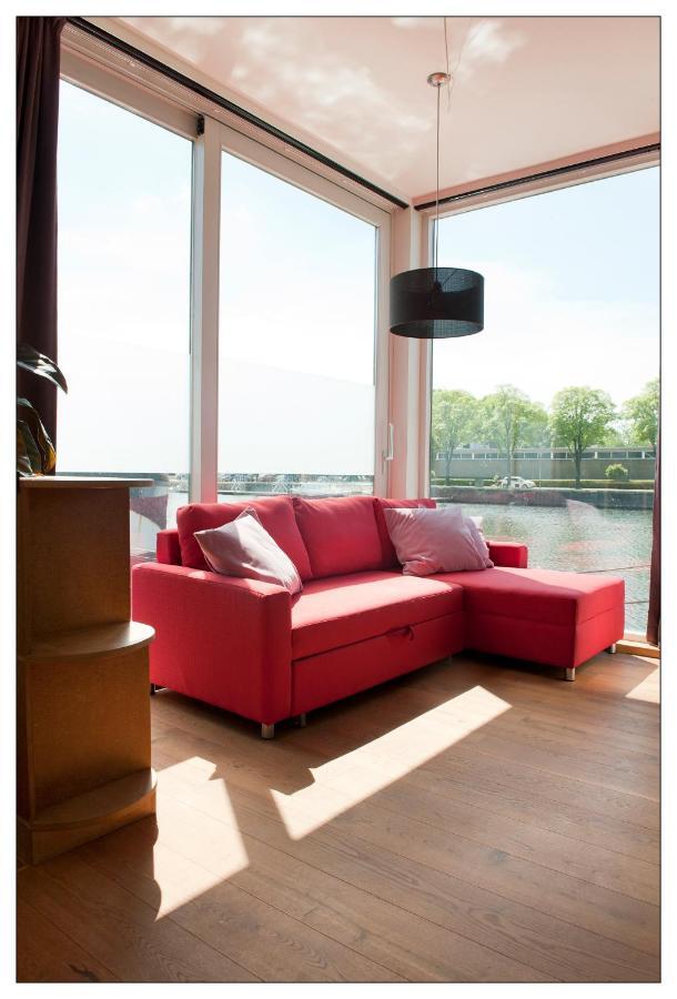 Private Guesthouse Bnb The Waterhouse Houseboat อัมสเตอร์ดัม ภายนอก รูปภาพ